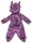 Puppenbekleidung Set 43 cm Puppen Pyjama Jumpsuit lila