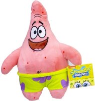 Sponge Bob Patrick Schwammkopf Spongebob Patrick Kuscheltier XXL 33 cm  Spongebob blau Plüschtier Stofftier Geschenk für Mädchen Jungen und Kinder