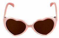 Puppen Sonnenbrille Herz Sunglasses Puppenbekleidung...