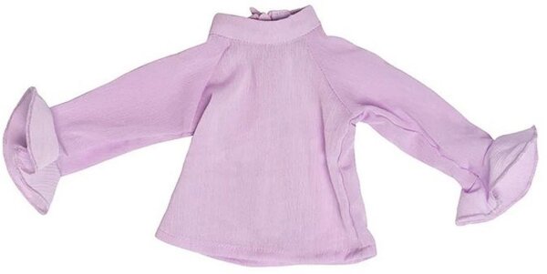 Puppen Bluse Blouse lila Puppenbekleidung für Puppe 43 cm