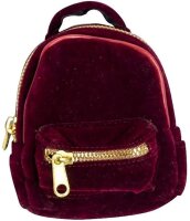 Puppen Rucksack Burgundrot Puppentasche Backpack...