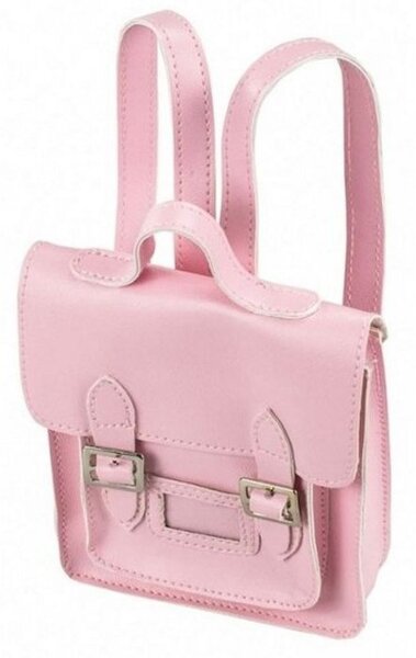 Puppen Schultasche rosa pink Puppentasche School Backpack Puppenbekleidung für Puppe 43 cm