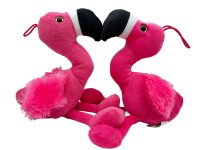 Kuscheltier Plüschtier XXL Plüsch Flamingo 30 cm pink aus niciweichem Stoff für Mädchen, Jungen & Babys – Flauschiges Stofftier zum Spielen