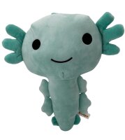 Axolotl Echse Molch 30 cm mint grün Kuscheltier Figur Plüsch Tintenfisch Spiel Puppe XL Plüschtier