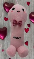 Plüsch Penis Kuscheltier 32 cm rosa Junggesellenabschied Geschenk