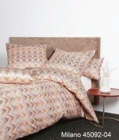 Janine Mako-Satin Bettwäsche 155 x 220 cm 80 x 80 2...
