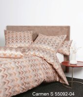 Janine Interlock-Jersey Kissenhülle 80 x 80 cm 1 teilig  CARMEN S 55092-04-610 koralle peach