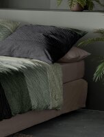Irisette Edel-Feinbiber Bettwäsche Set Koala 8430 grün 155 x 220 cm + 1 Kissenbezug 80x80 cm