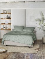 Irisette Tencel-Satin Bettwäsche Set Lotus 8521 salbei 140 x 200 cm + 1 Kissenbezug 90x70 cm