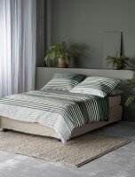 Irisette Tencel-Satin Bettwäsche Set Lotus 8578 salbei 135 x 200 cm + 1 Kissenbezug 80x80 cm