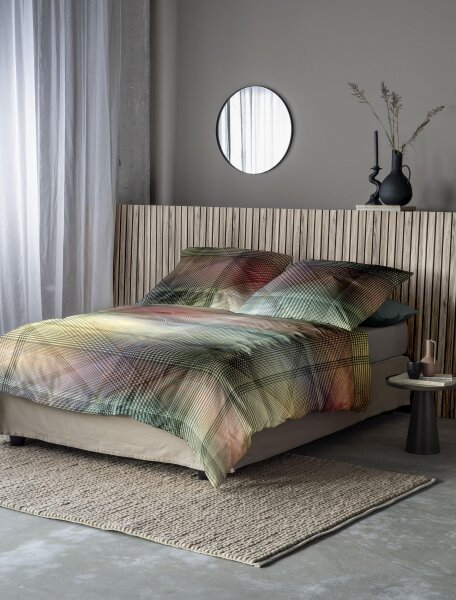 Irisette Mako-Satin Bettwäsche Set Tokio 8570 multi 140 x 200 cm + 1 Kissenbezug 90x70 cm