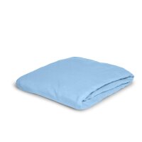 Irisette Kuschel-Jersey Spannbetttuch Vesuv 0012 blau 100...