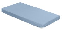 Irisette Kuschel-Jersey Spannbetttuch Vesuv 0012 blau 100...