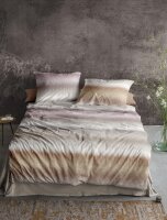 Irisette Mako-Satin Bettwäsche Set Wave 8564 beere 135 x 200 cm + 1 Kissenbezug 80x80 cm