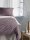 Irisette Mako-Satin Bettwäsche Set Wave-HK 8557 mauve 135 x 200 cm + 1 Kissenbezug 80x80 cm