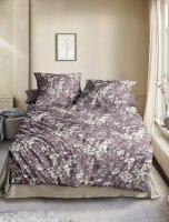 Irisette Flausch-Cotton Bettwäsche Set Zobel-HK 8558 mauve 140 x 200 cm + 1 Kissenbezug 90x70 cm