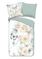 Descanso Mako Satin Bettwäsche 155 X 220 cm + 1- 80...