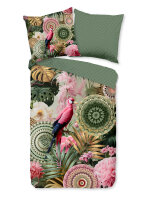 hip Mako Satin Bettwäsche 135 X 200 cm + 1- 80 X 80...