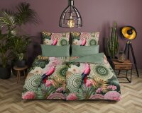 hip Mako Satin Bettwäsche 200 X 200 cm + 2- 80 X 80...