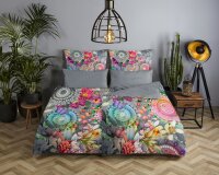 hip Mako Satin Bettwäsche 155 X 220 cm + 1- 80 X 80...