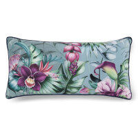 Descanso Polyvelvet Dekokissen 30 X 60 cm Allison flowers bunt