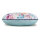 Descanso Polyvelvet Dekokissen 55 cm round Anamin flowers bunt