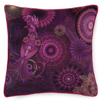 hip Polyvelvet Dekokissen 48 X 48 cm Miska mandalas and flowers rot