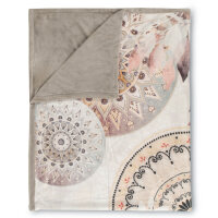 hip Polyvelvet Kuscheldecke 130 X 160 cm Afina mandalas...