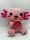 Kawaii Axolotl Kuscheltier Echse Molch Figur Plüsch 24 cm Plüsch pink