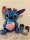 Lilo und Stitch Kuscheltier Lilo und Stitch Plüschtier XXL 24 cm Stofftier Anime Kawaii Plush Stofftier Cute Plushie Halloween Weihnachten Geschenke für Kinder Stitch Herz Rosa 30 cm