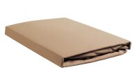 Ambiante Spannbettlaken  Baumwoll Uni HL Khaki 70x200 natur