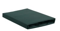 Ambiante Spannbettlaken  Baumwoll Uni HL Dark Green...