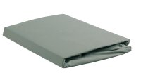 Ambiante Spannbettlaken  Baumwoll Uni HL Green...