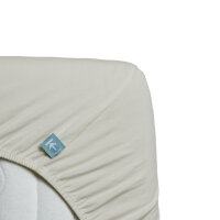 Beddinghouse Spannbettlaken  Jersey STR TD Off-white...