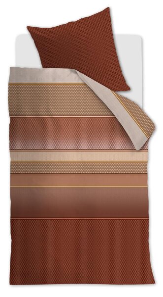 Beddinghouse Bettwäsche  Romeo Terra 135x200 orange