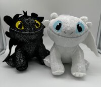 Kuscheltier Dragons Ohnezahn 24 cm Drachenzähmen leicht gemacht Plüschtier Stofftier Anime Plush Stofftier Cute Plushie Halloween Weihnachten Geschenke für Kinder