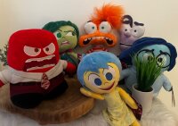 Alles steht kopf 2 Figuren Plüsch Kuscheltier Spielzeug Spiel Plüschtier Angst