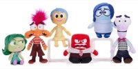 Alles steht kopf 2 Figuren Plüsch Kuscheltier Spielzeug Spiel Plüschtier Angst