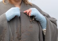 Knit Factory Brosche Cappuccino