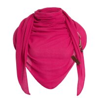 Knit Factory Lola Dreieckstuch Fuchsia