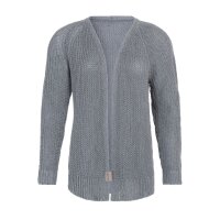 Knit Factory Daisy Kurze Strickjacke Grau 40/42