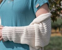 Knit Factory Daisy Kurze Strickjacke Grau 40/42