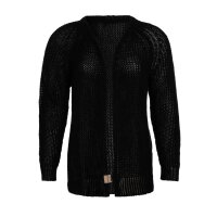 Knit Factory Daisy Kurze Strickjacke Schwarz 40/42
