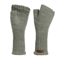 Knit Factory Cleo Handstulpen Urban Green