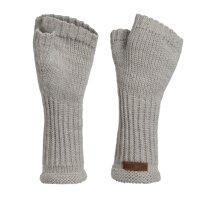 Knit Factory Cleo Handstulpen Iced Clay