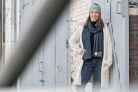 Knit Factory Joy Stirnband Iced Clay