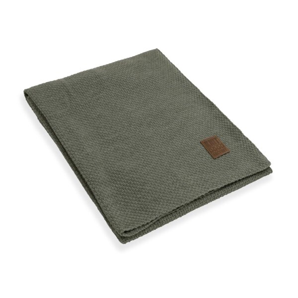 Knit Factory Jesse Plaid Urban Green 160x130 cm