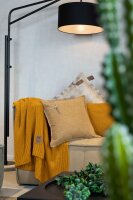 Knit Factory Uni Plaid Urban Green 160x130 cm