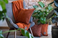 Knit Factory Uni Plaid Urban Green 160x130 cm