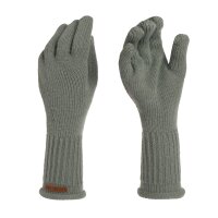 Knit Factory Lana Handschuhe Urban Green